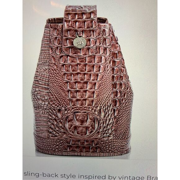 NWT Brahmin Melbourne Allie Sling Backpack - Picture 1 of 10